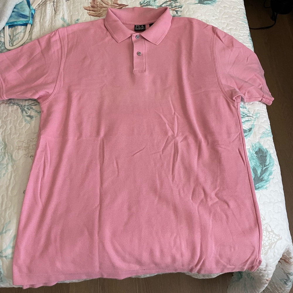 Jos. A. Bank Pink Polo Shirt